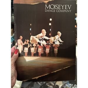 Rare 1965 Moiseyev Dance Company Book – Nikolai Danilov Ivan Voronkov Ballet